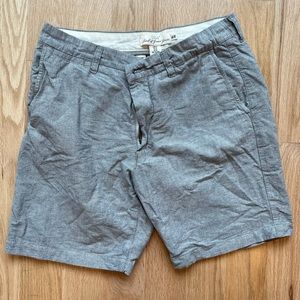 H&M Men’s 32 waist grey chino shorts